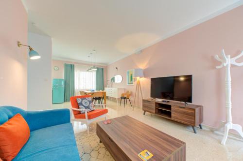 St. Paul's Bay Apartment | Colorful & Spacious Home with Yard - Close to Xemxija Bay
