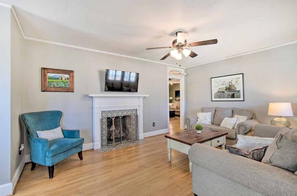 Columbia House | Columbia Vacation Rental Less Than 2 Mi to University
