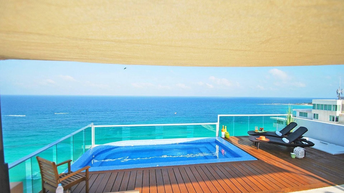 Zona Hotelera Condo | Combo #2014-Tim’s Ocean Condos – Beachfront – 10br/9.5bth + 2 Private Pools!