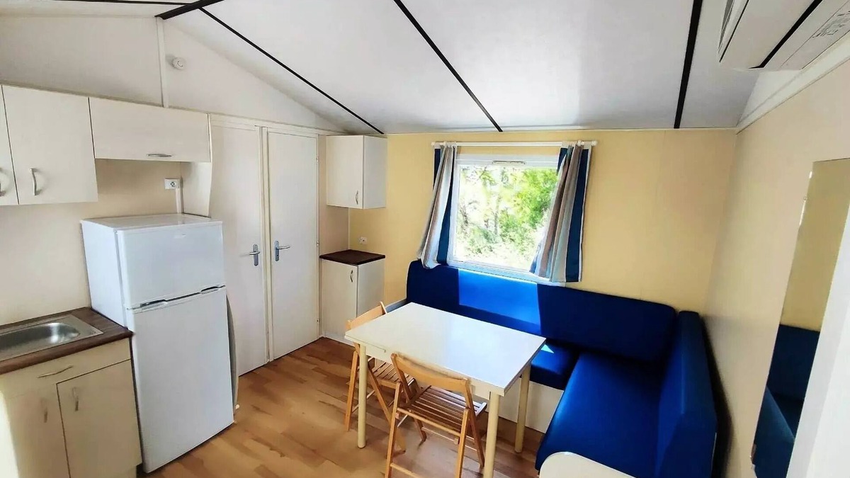 Saint-Honore-les-Bains House | Comfort 2-bedroom mobile home, air-conditioned, sleeps 4