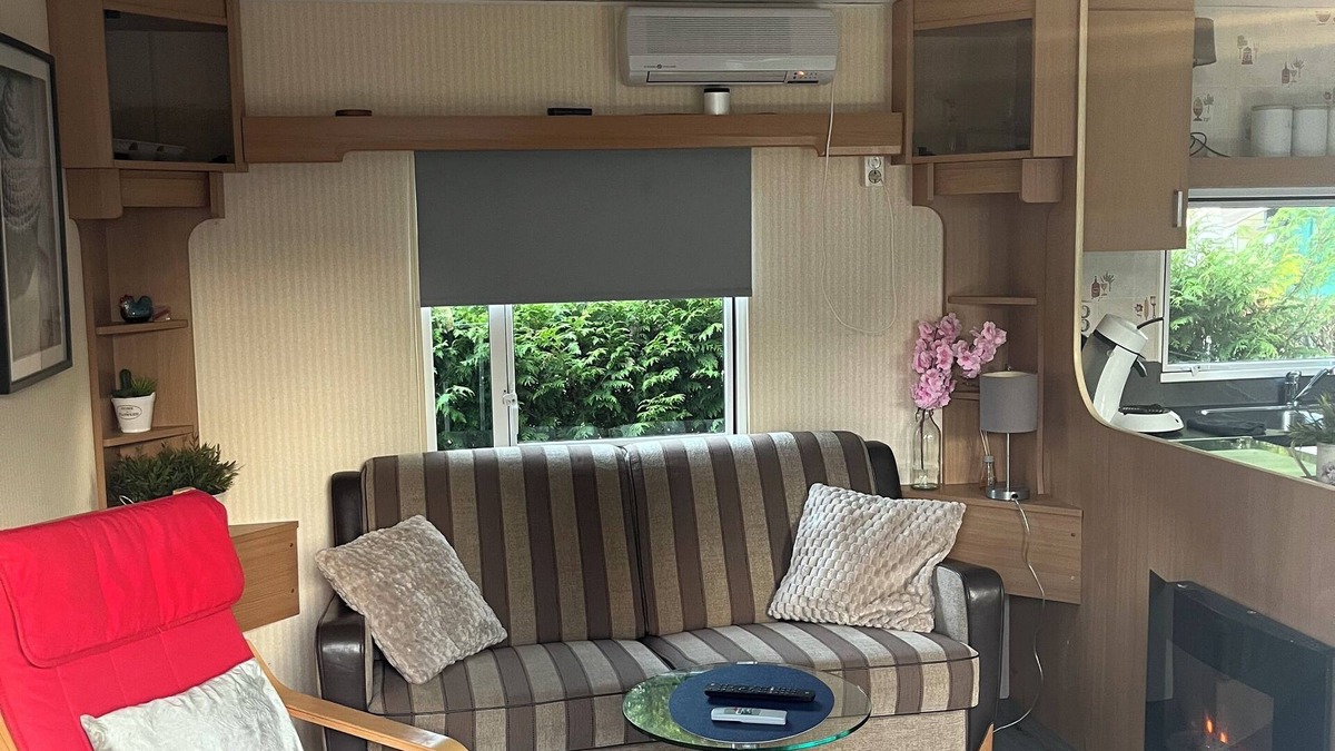 Schoonloo Ski Chalet | Comfortabel Chalet in Schoonloo met fietsen, airco en buitenzwembad!