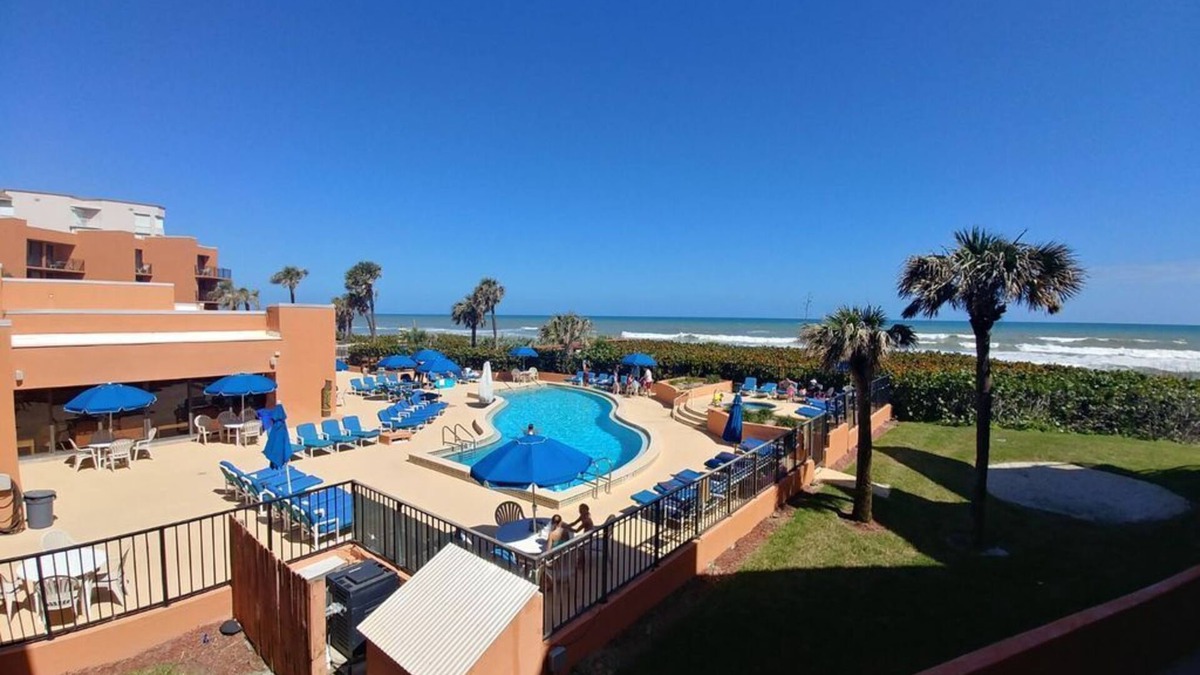 Indian Harbour Beach Condo | Comfortable 2 bedroom right on the beach