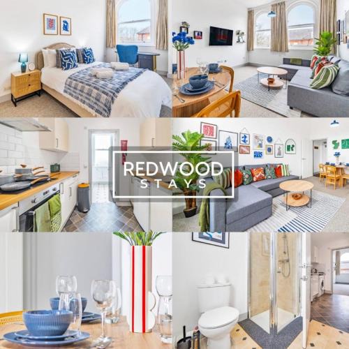 Rushmoor District Apartment | Comfortable and Homely 1-Bedroom 1-Bathroom Serviced Apartment with Free Parking, Free WiFi By Redwood Stays
