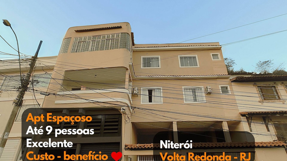 Volta Redonda Apartment | Comfortable apartment for 7 people in Niteroi Volta Redonda