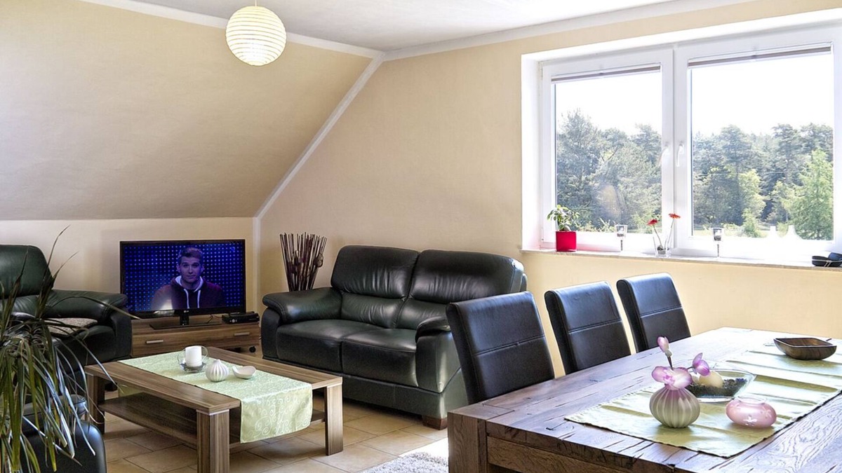 Fuhlendorf Apartment | Comfortable apartment, in a quiet forest location, a few minutes' drive. to the beach