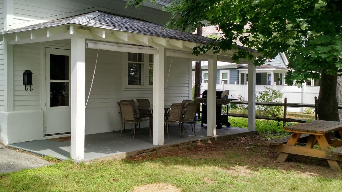 Lake George House | Comfortable Boardwalk Cottage Within Walking Distance of Lake, Beach and Village