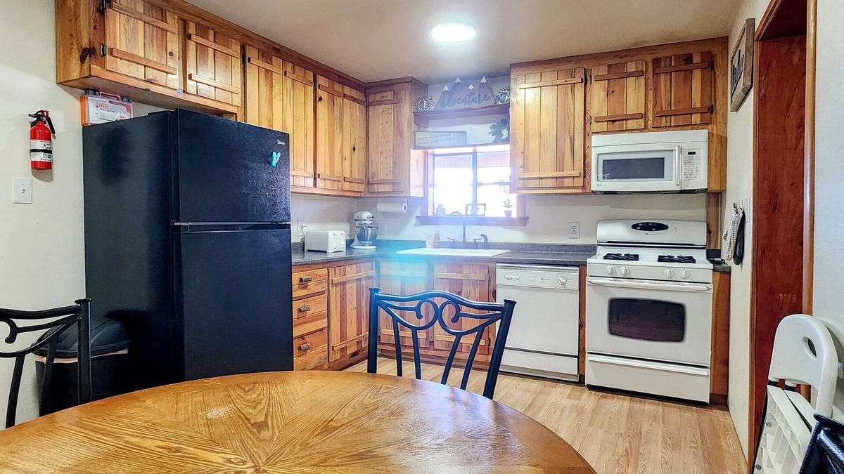 Blue Cabin | Comfortable ranch style cabin with prime location to both Arizona and New Mexico