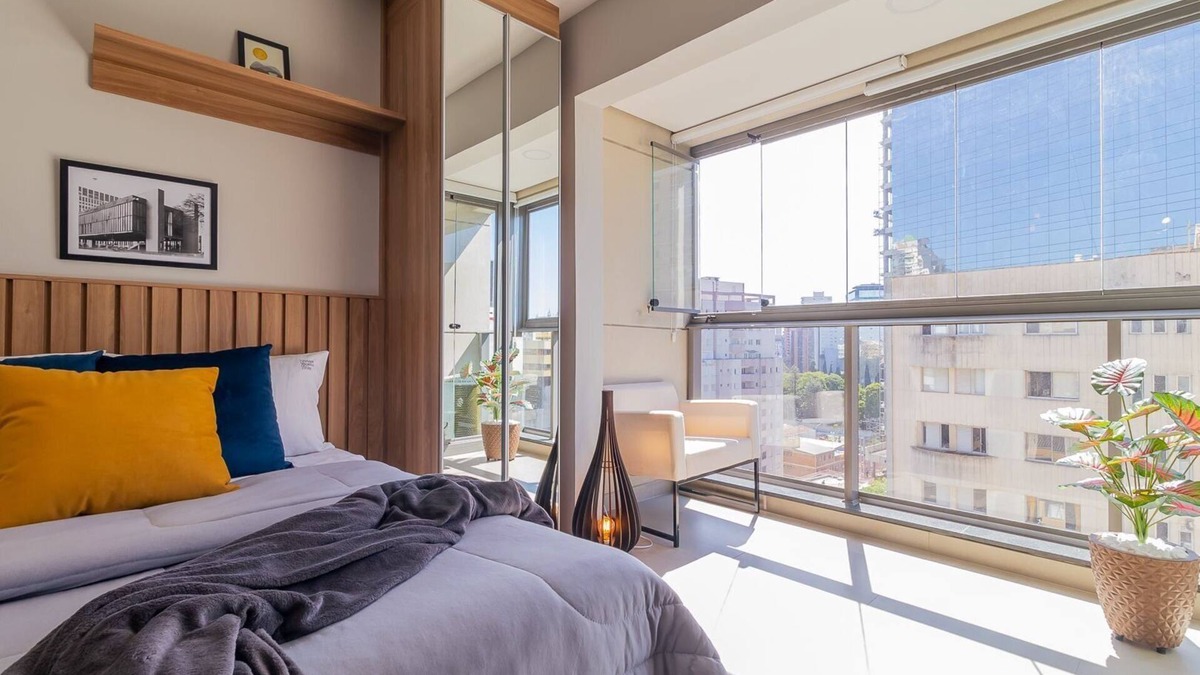 Consolacao House | comfortable studio at bela cintra | 200mbps | pool