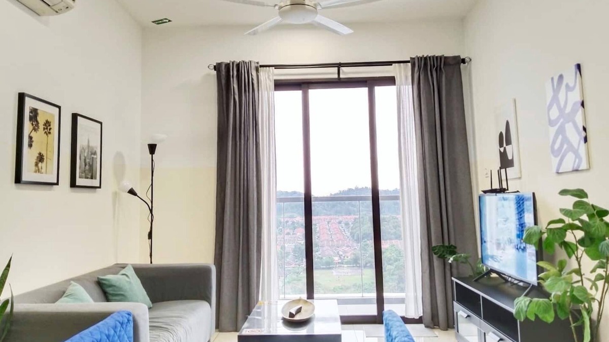 Bandar Kinrara Apartment | Comfy Apt at Ten Kinrara - Pavilion BukitJalil/IOI Mall/Near Sunway Lagoon -LRT