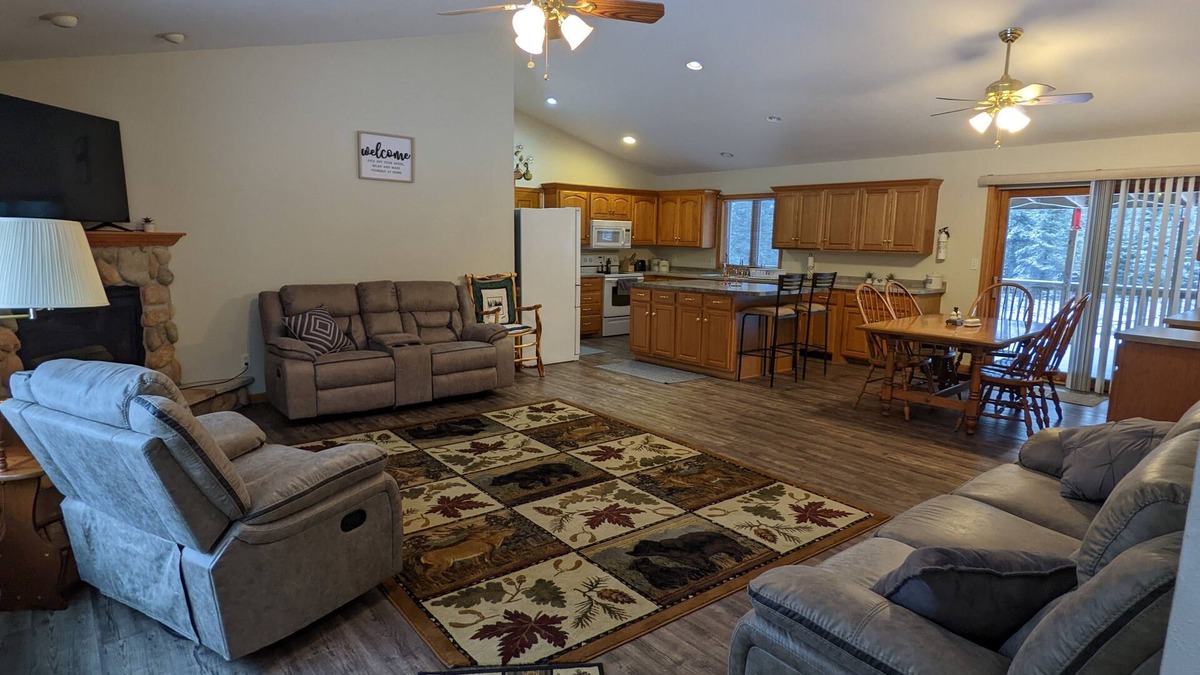 Long Lake House | Comfy North Woods River Retreat