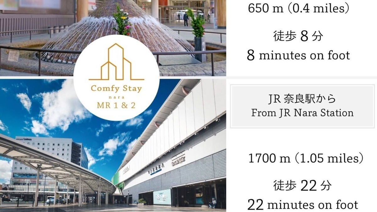 Nara Apartment | Comfy Stay MR2 101 Near Nara Park Beautiful roo / Nara Nara