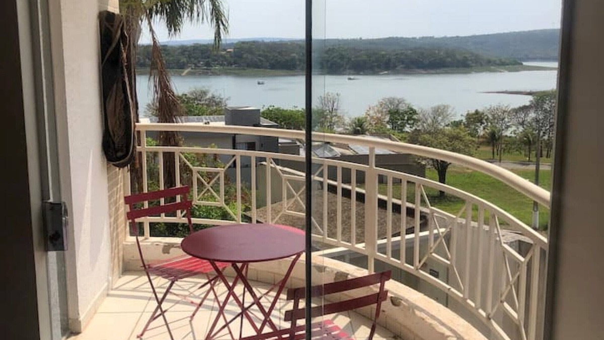 Caldas Novas Apartment | Complete apartment with the most incredible view of corumbá lake