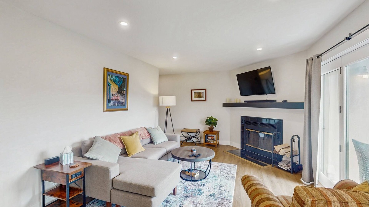 Edwards Condo | Completely remodeled, ground-floor condo with mountain views, patio, fireplace,