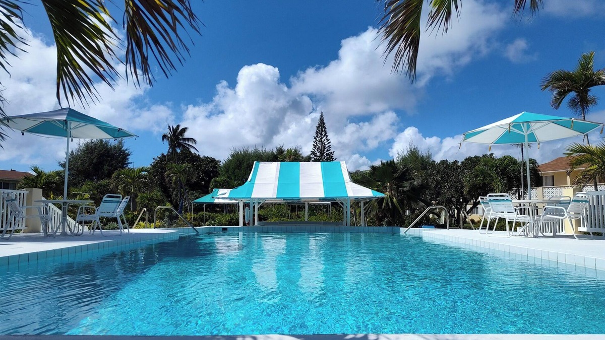 Kittian Village Condo | Condo - 2 beds with WiFi, AC, Pool and Oceanfront in charming Frigate Bay.