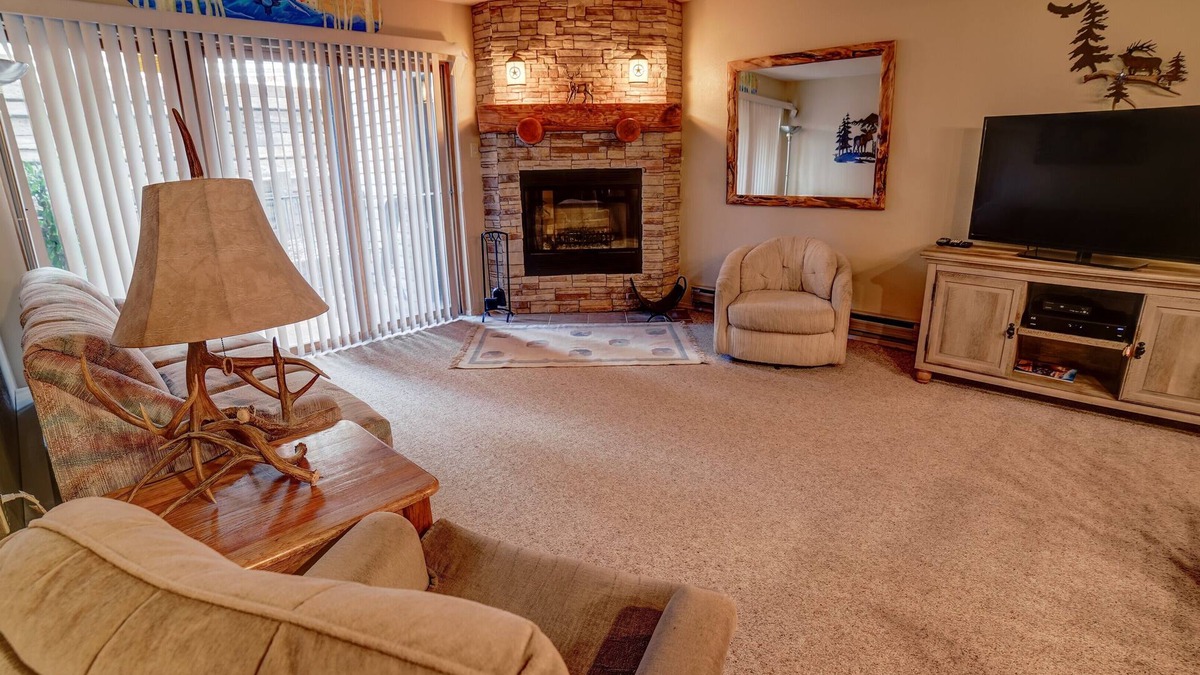 Angel Fire Condo | Condo located two blocks from the Lift.