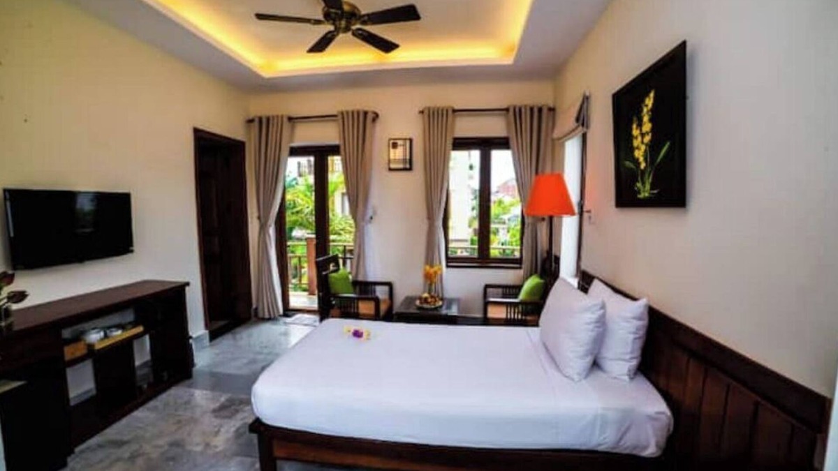 Hoi An Apartment | Connecting room in Upscale Orchid Riverside Oasis.