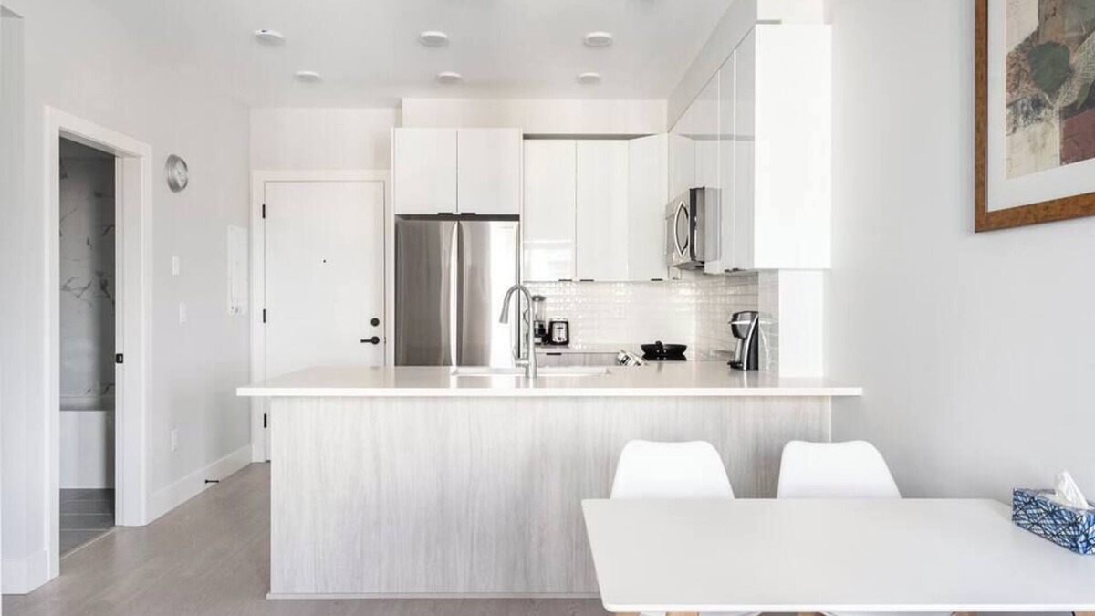 Langley Apartment | Contemporary Penthouse Gem ~ Downtown ~ Gym ~ Pkg!