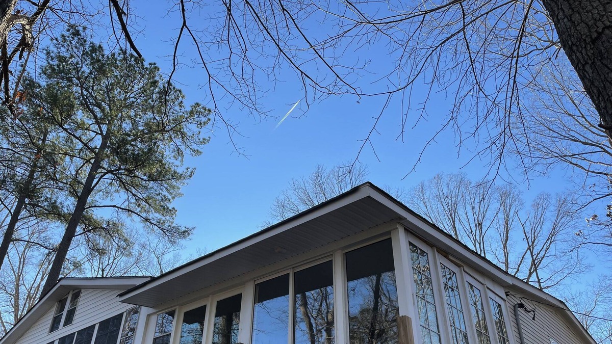 Fuquay-Varina House | Conveniently located home with large enclosed porch