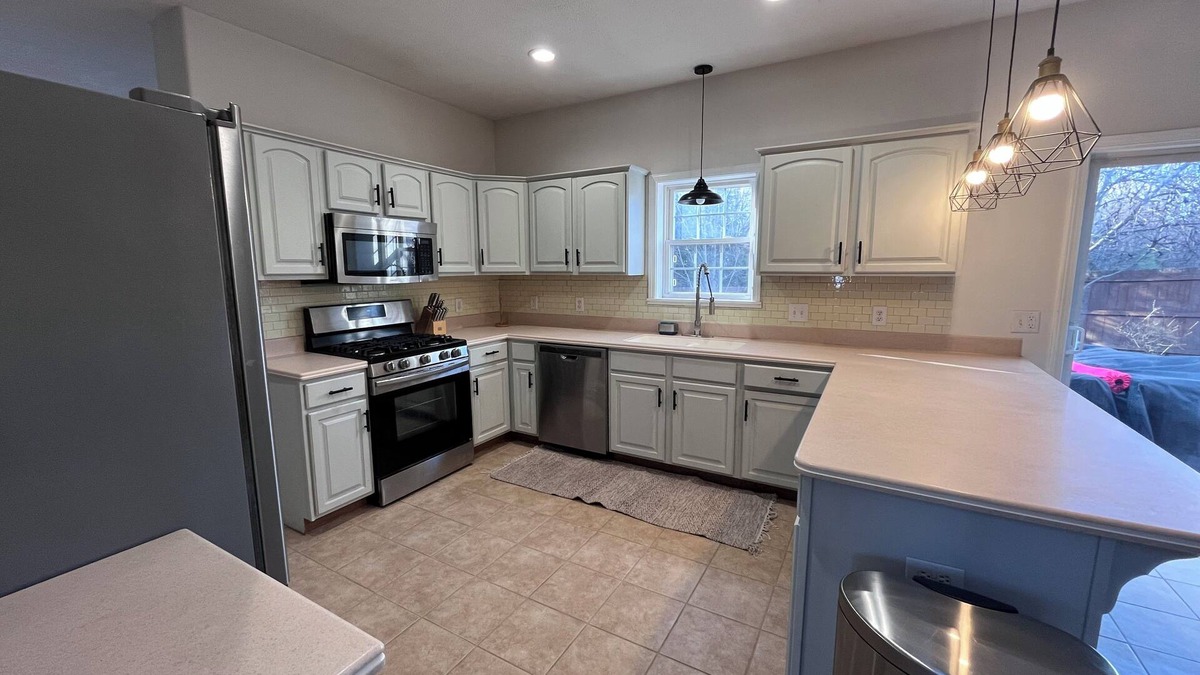 Fort Wayne House | Conveniently located home w/private backyard!