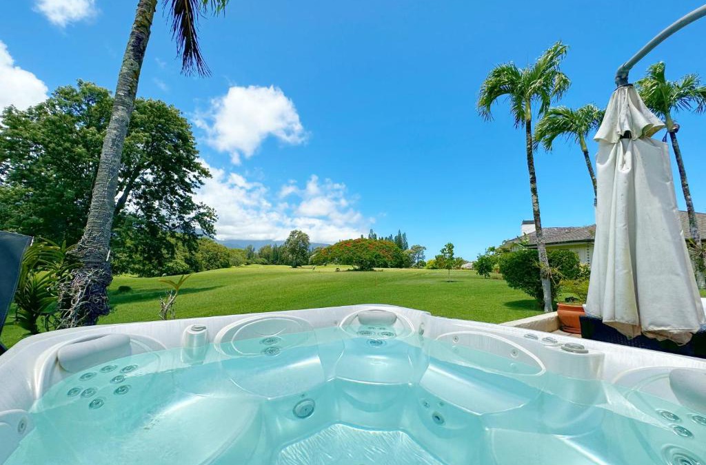 Princeville House | Coral Hale 5br 3ba Luxury Home, AC, Hot Tub and Stunning Views