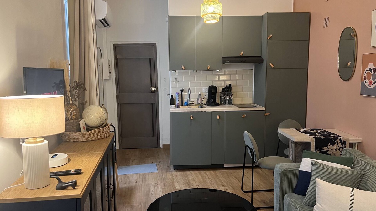 Lepante Quarter Apartment | Cosy, air-conditioned studio in the heart of Nice