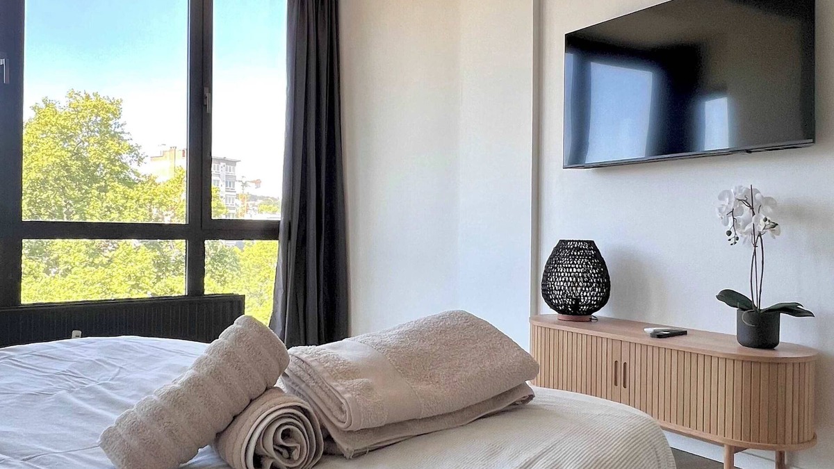 Liege Apartment | Cosy all comfort Liège center - 4 travelers