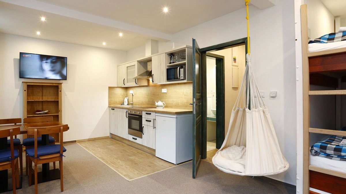 Albrechtice v Jizerskych horach Apartment | Cosy apartment for 4 guests with hot tub, WIFI, TV and parking