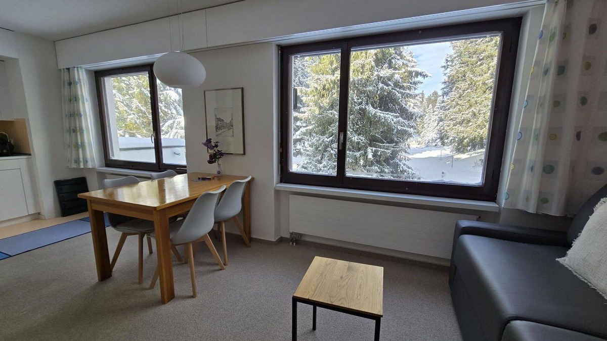 Lenzerheide Apartment | Cosy apartment for 4 guests with WIFI, TV and pets allowed