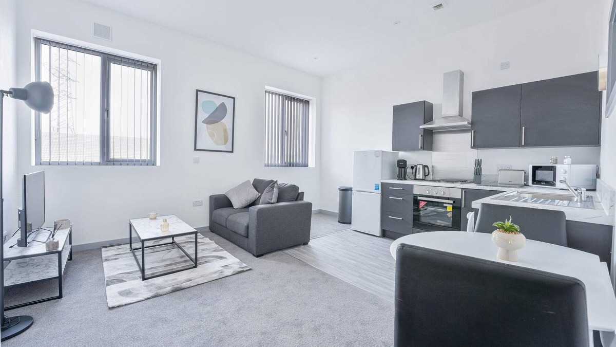 Brierley Hill Apartment | Cosy Budget Apartment in Dudley