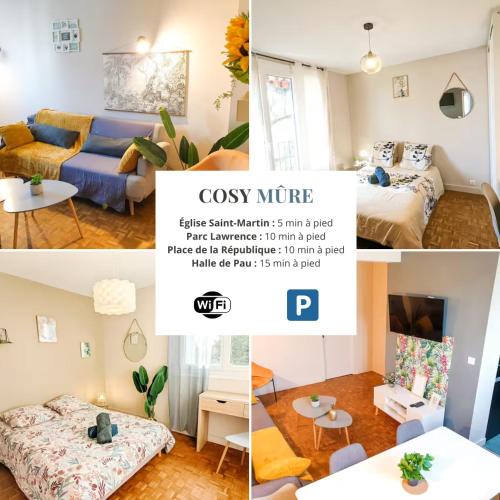 Pau Nord Apartment | Cosy Myrtille Mûre - T5 - Grand appartement