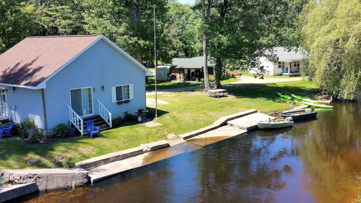Au Train House | Cottage #5 on AuTrain River Near Lake Superior, Pictured Rocks, Waterfalls,Trail