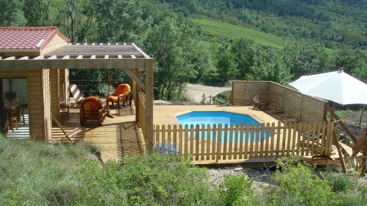Roquetaillade House | Cottage the year round private pool in summer and sauna - jacuzzi off season