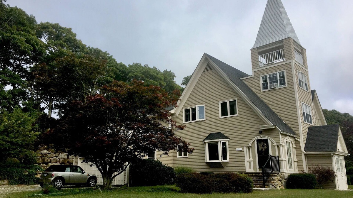 South Kingstown House | Country Church Converted into a Home by the Beach
