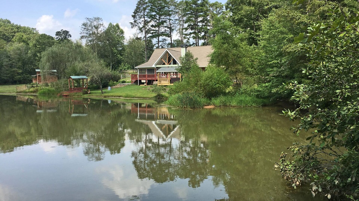 Blanche Manor Ranch House | Country cottage at Blanche Manor/Blissful Owl Horse Ranch/Sleeps 6-12