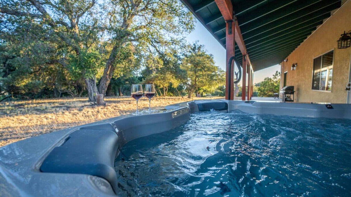 Ranchita House | Country Cowboy Hot Tub Hideaway on 20 Acres with Air Hockey Pool Table Ping Pong