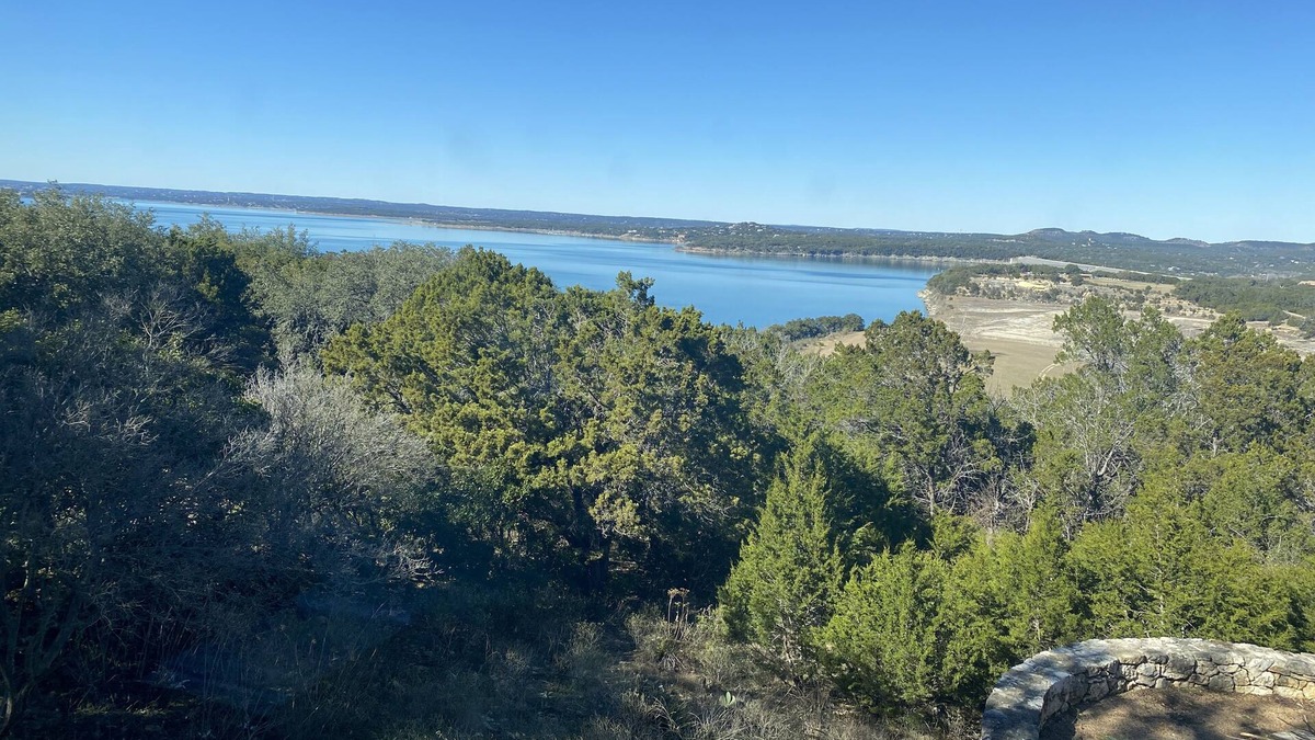 Canyon Lake House | Country home with modern amenities overlooking the lake.