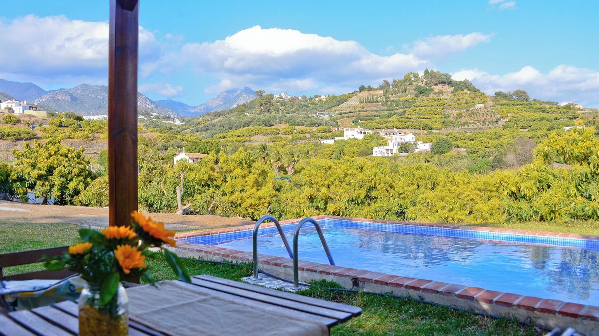 Frigiliana House | Country Home with Pool, Patio and Panoramic Views