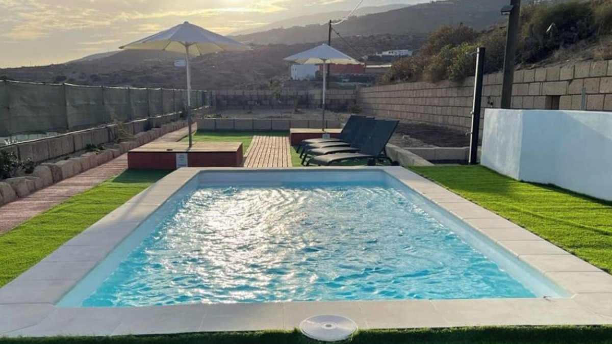 Fasnia Villa | Country House 'Lucrecia' with Sea View, Private Pool and Wi-Fi