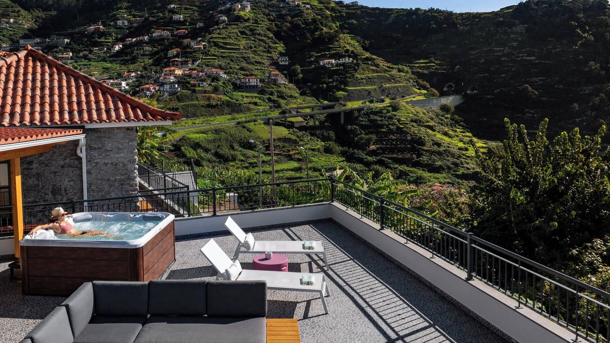 Campanario House | Country house with sea view and jacuzzi - Casa de Pedra