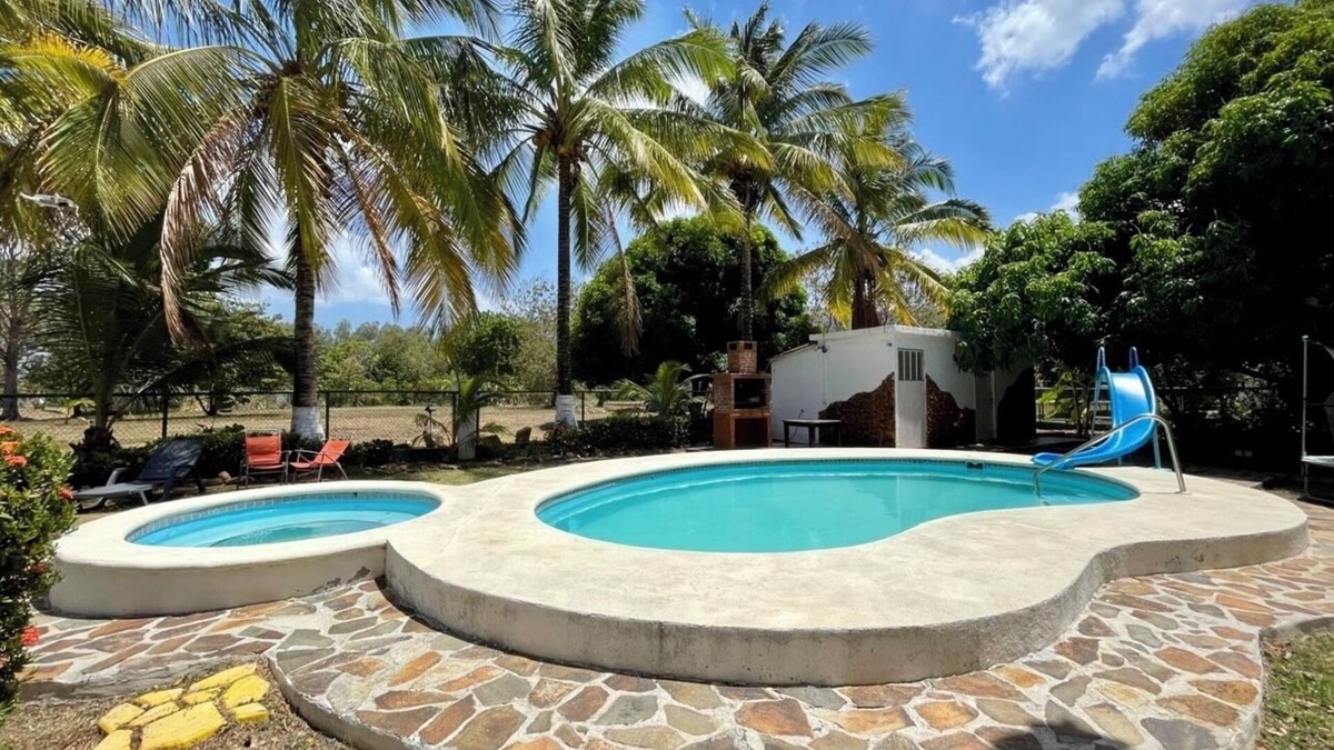 El Palmar House | Country House with Swimming Pool + Billiards | Ideal for Families : Punta Chame