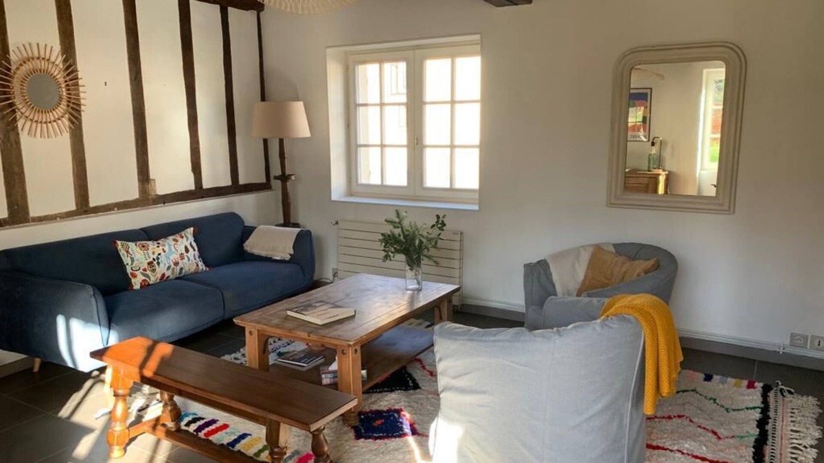 Dangu House | Country house with pretty walled garden 1 hour from Paris