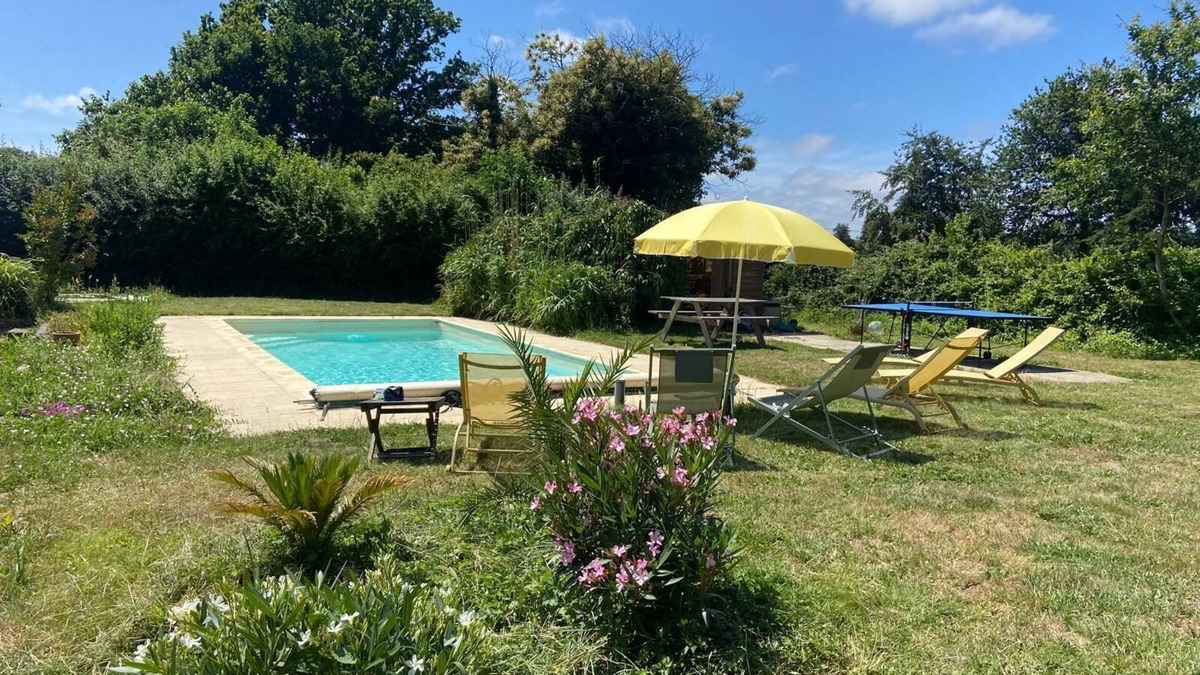 Bourseul House | Country house with private pool 30 min from the beaches of the Emerald Coast