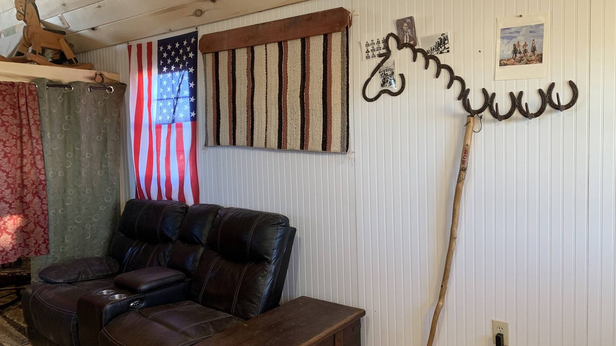 Lewis Apartment | Country living cowboy bunkhouse