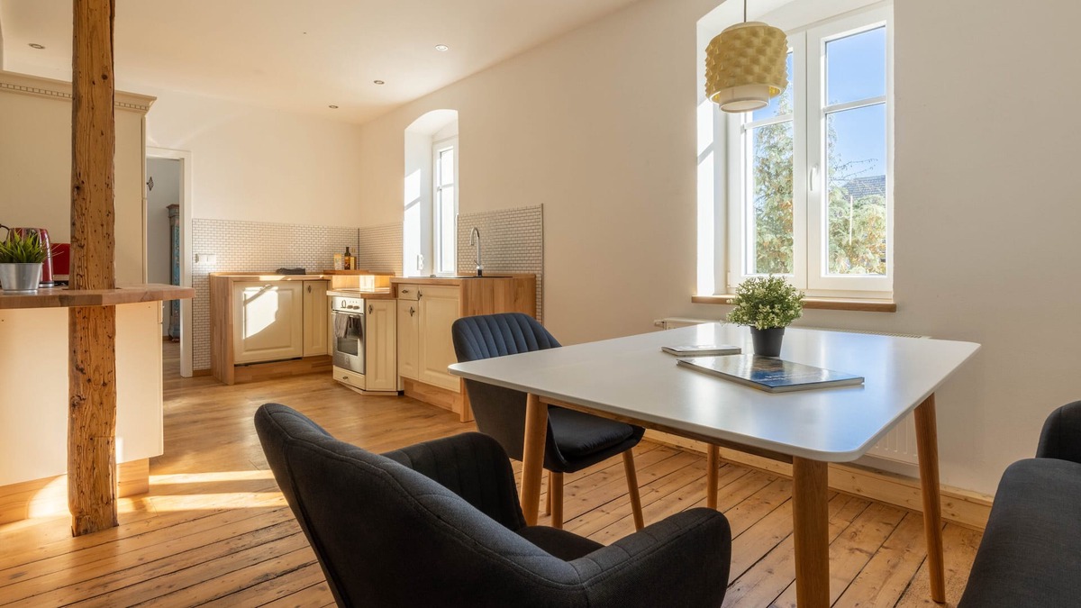 Mugeln Condo | Country style dream apartment with 2 bedrooms old wood elements and modern standard