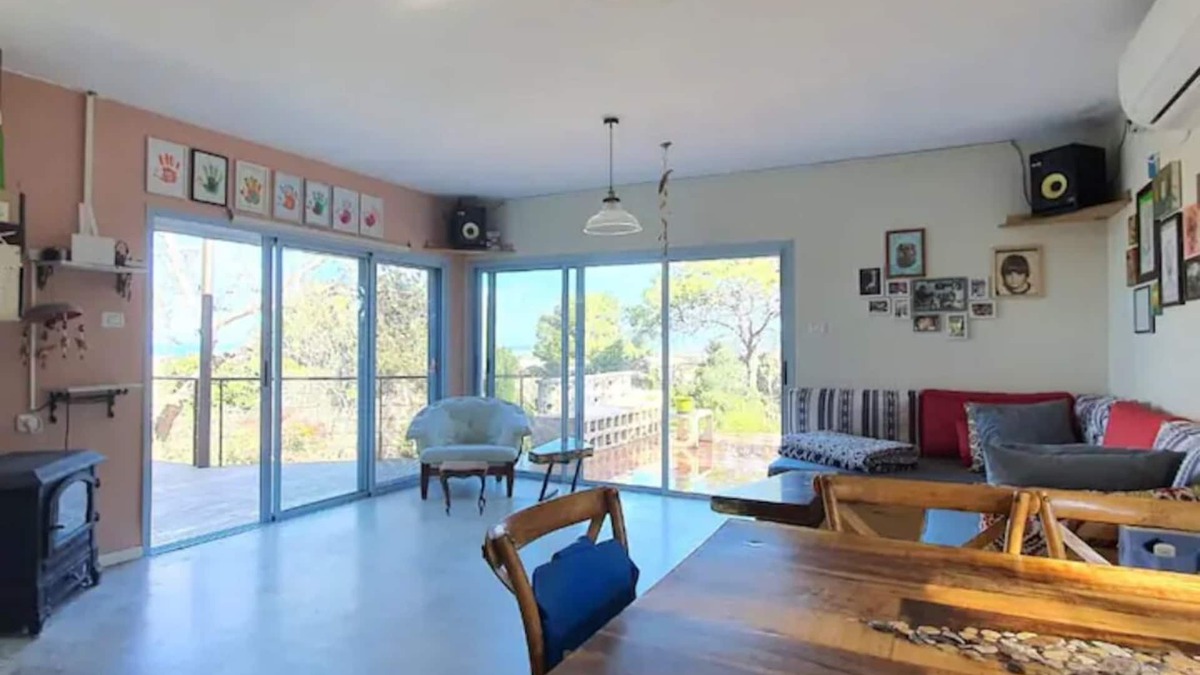 HaBonim House | Countryside, sea and beach view rustic home