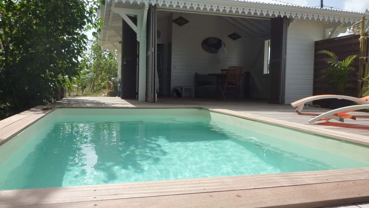 Saint-Louis House | Courbaril villas, Two bungalows with private pools and sea view