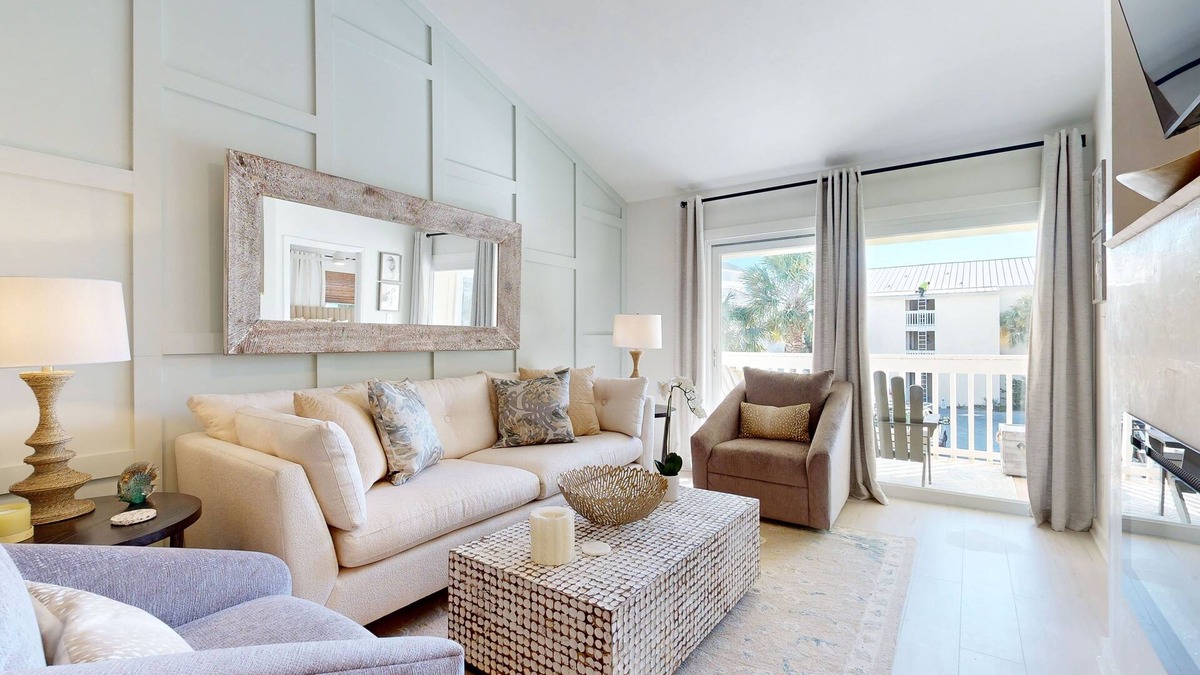 San Juan Condo | Courtyard view condo with private beach access, private balcony, & free WiFi