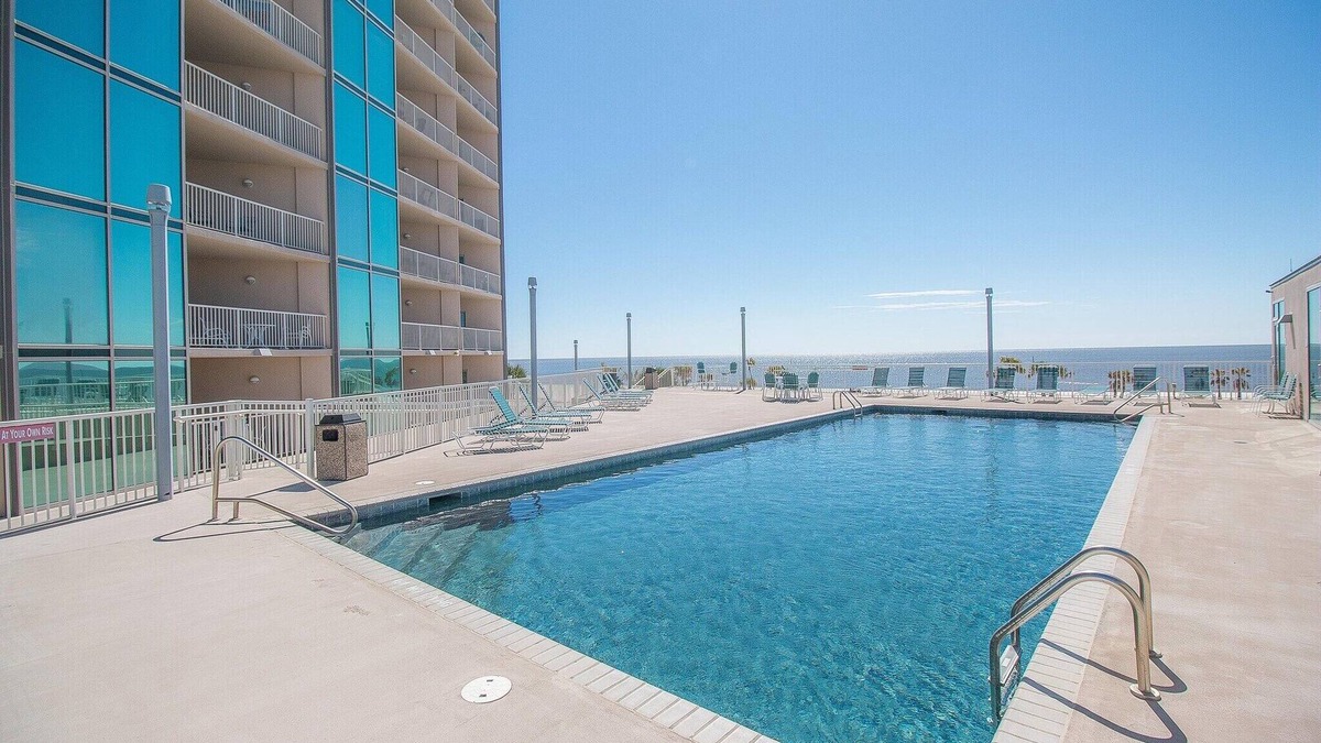 Biloxi Condo | Coveted Gulf-front condo on pool deck, directly on beach, no highway to cross!