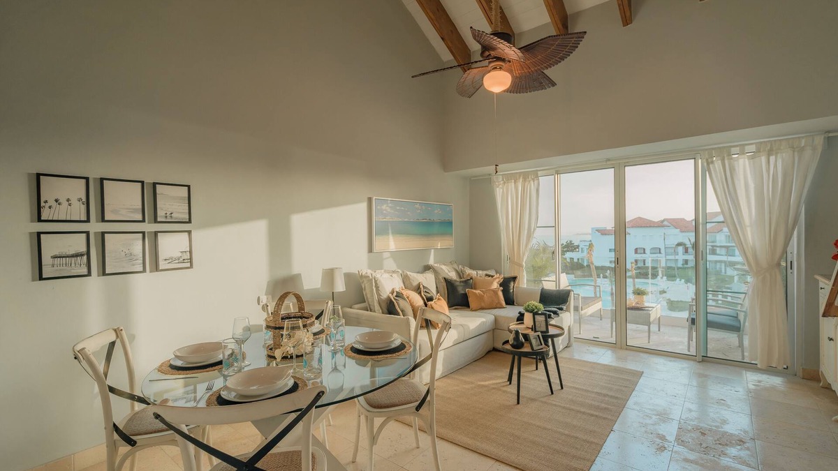 Cap Cana Marina Condo | COZIEST 2 BEDROOM LOFT WITH PRIVATE BEACH AT CAP CANA