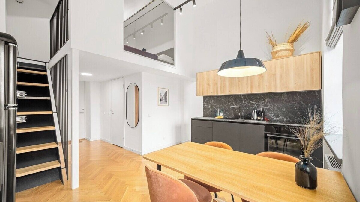 Kaunas Apartment | Cozy 1 bedroom loft in the heart of the city